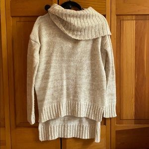 Oversized Sweater with Side Slits